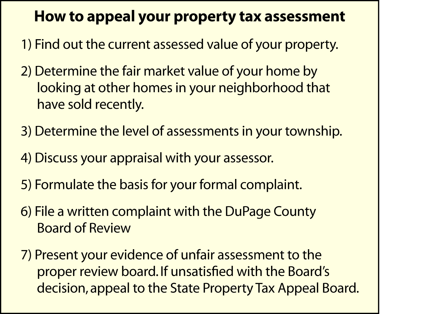 What determines the property value determined by a tax assessor?